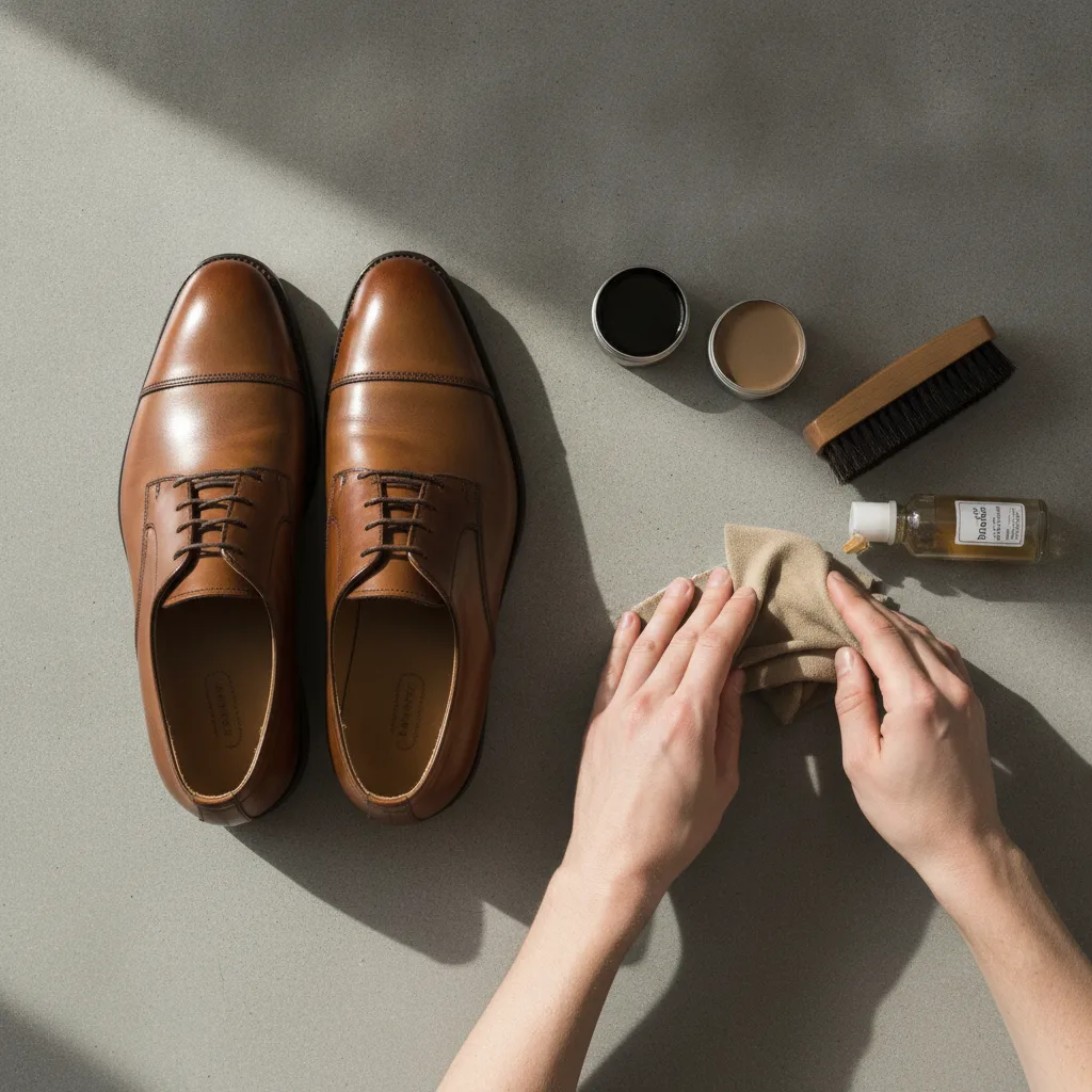 cirage ou crème chaussure