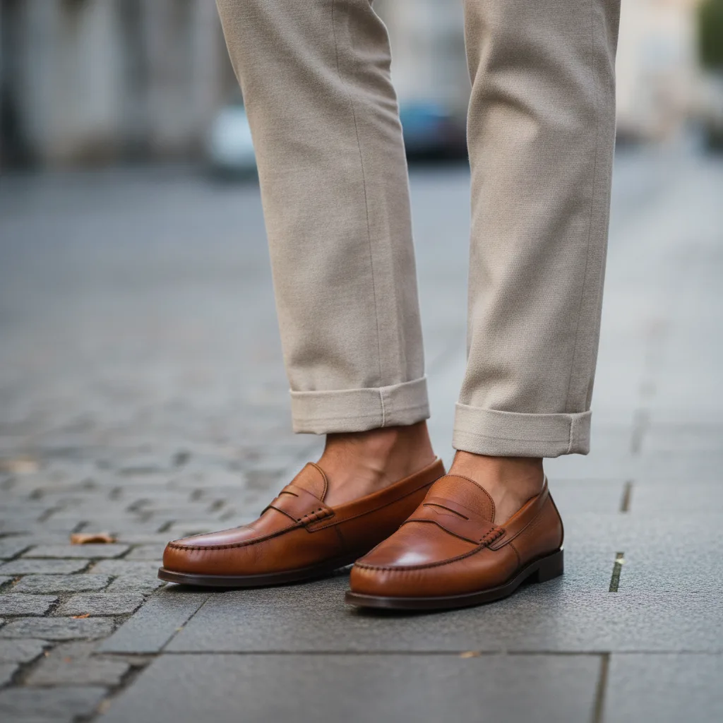 mocassins homme été