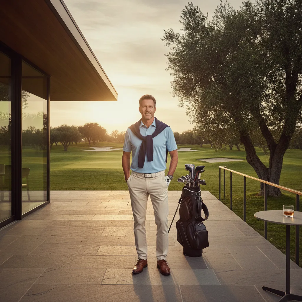tenue golf homme