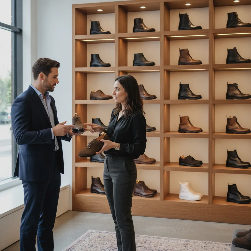 personal shopper chaussure homme