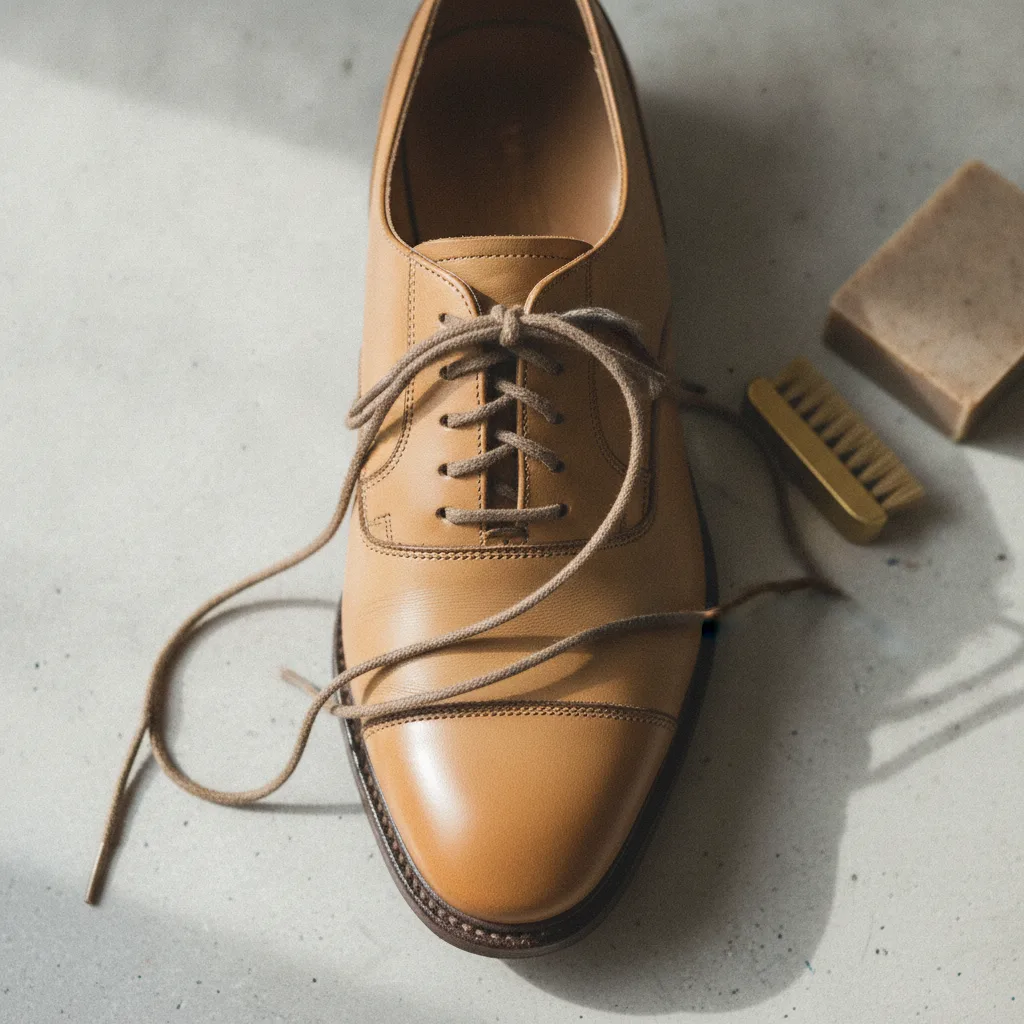 nettoyer lacets chaussures ville